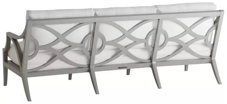 Silver Sands Beige Outdoor 88" Sofa