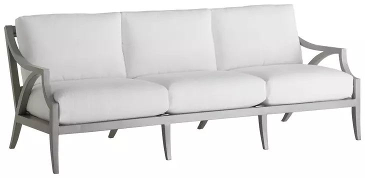 Silver Sands Beige Outdoor 88" Sofa