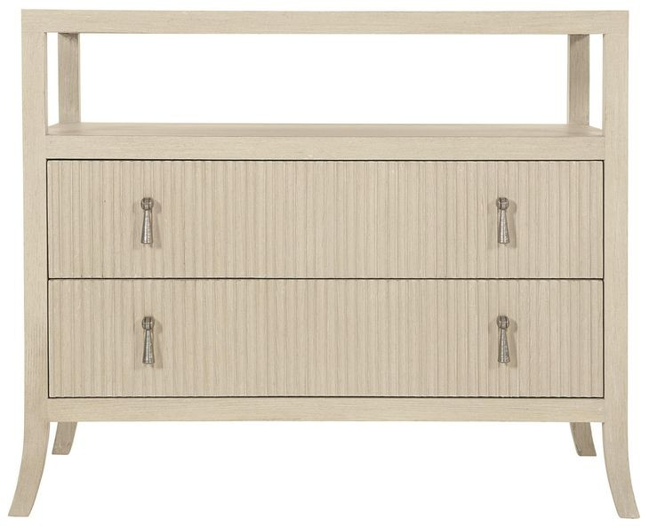 East Hampton Cerused Linen Bachelors Chest