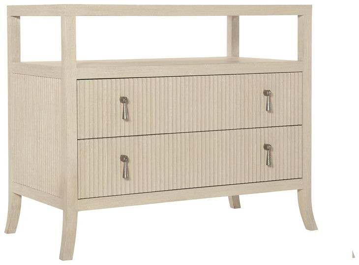 East Hampton Cerused Linen Bachelors Chest