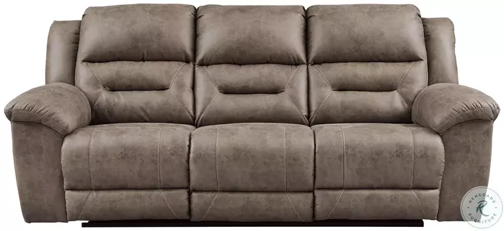 Stoneland Fossil 90" Reclining Sofa
