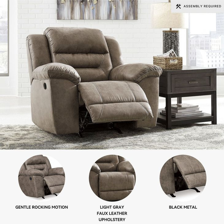 Stoneland Fossil Recliner From Home Gallery Stores | Home Gallery
