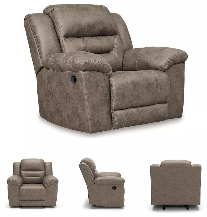 Stoneland Fossil Recliner From Home Gallery Stores | Home Gallery