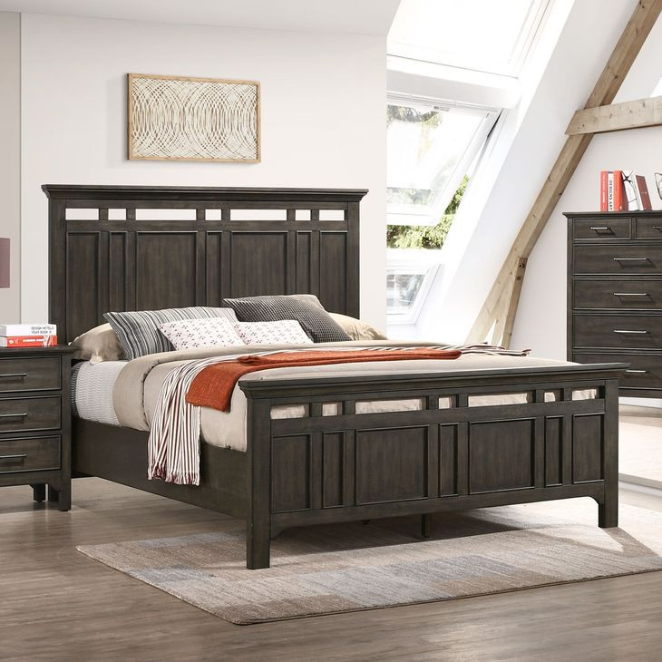 Hawthorne Burnished Clay Panel Bedroom Set