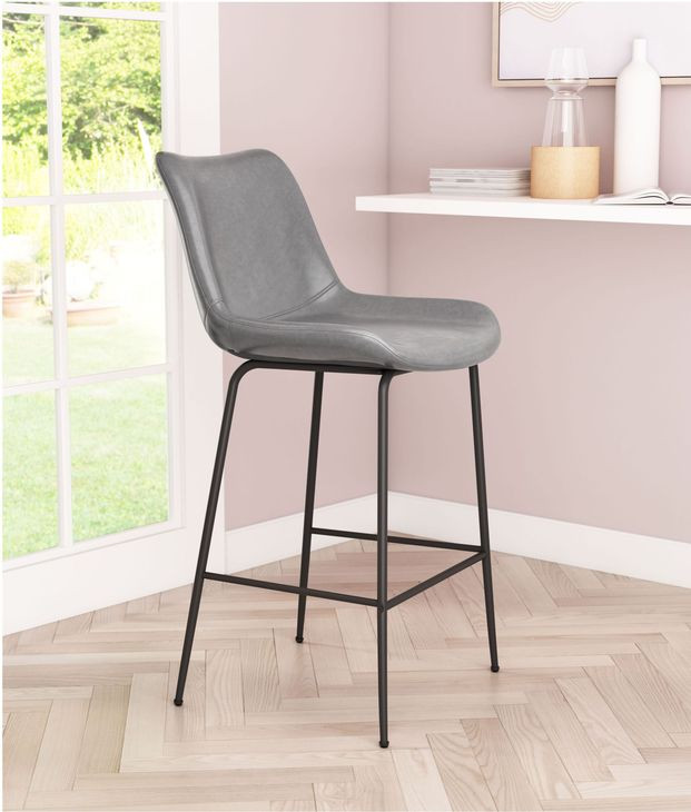 Byron Gray Counter Height Chair