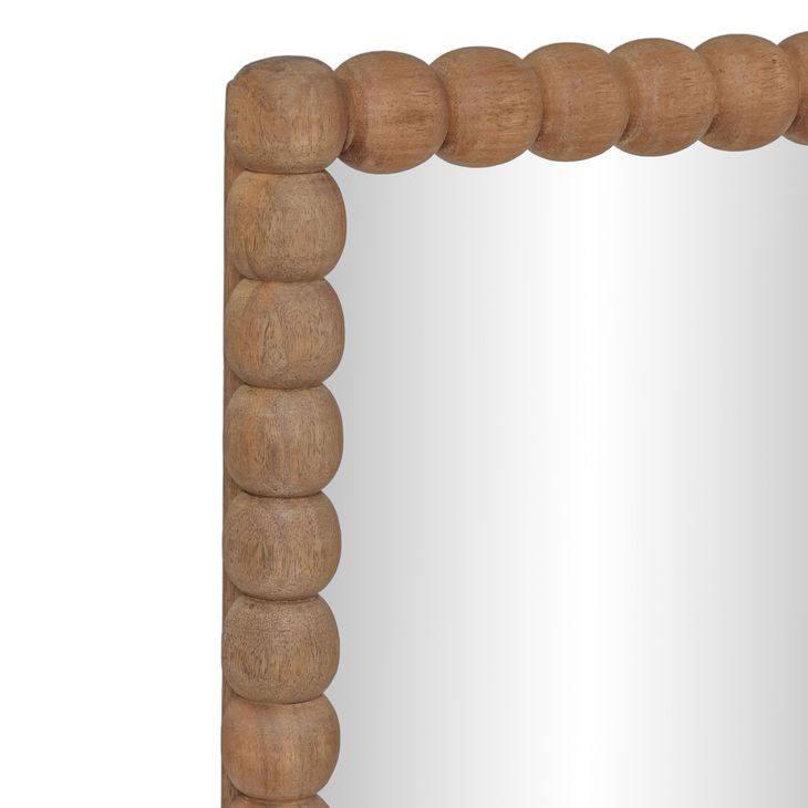 Cheyanne Natural Rectangular Wall Mirror