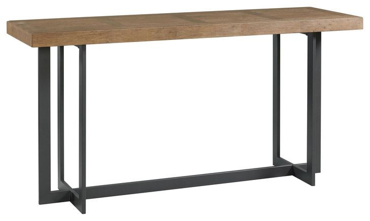 Eden Dune and Black Rectangular Bar Table Set with USB Charging