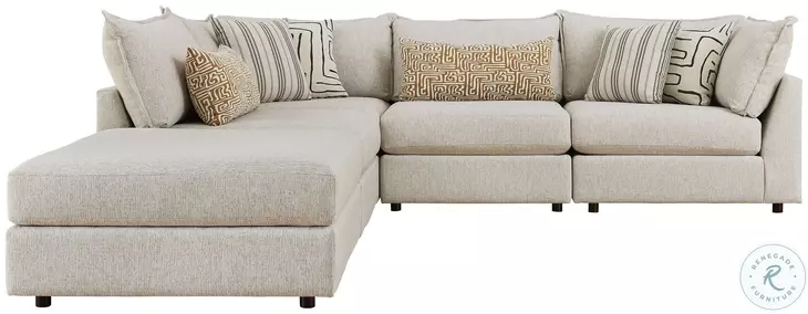Durango Pewter Large Armless RAF Sectional