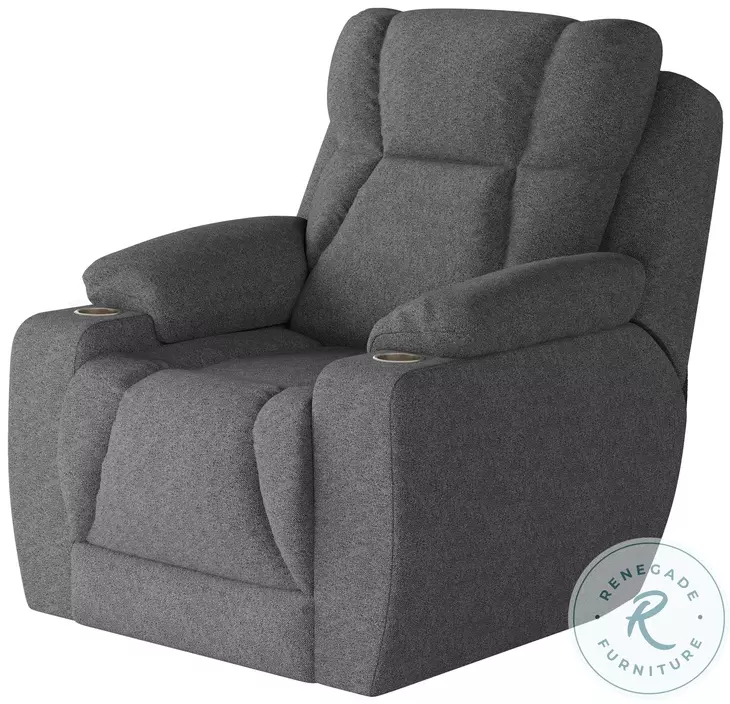 Challenger Glam Squad Storm Power Headrest Wall Hugger Big Mans Recliner