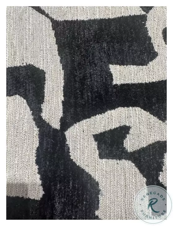 Spencer Mateo Panda Wide Ottoman