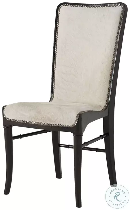 Thane Dark Upholstered Dining Chair Set of 2