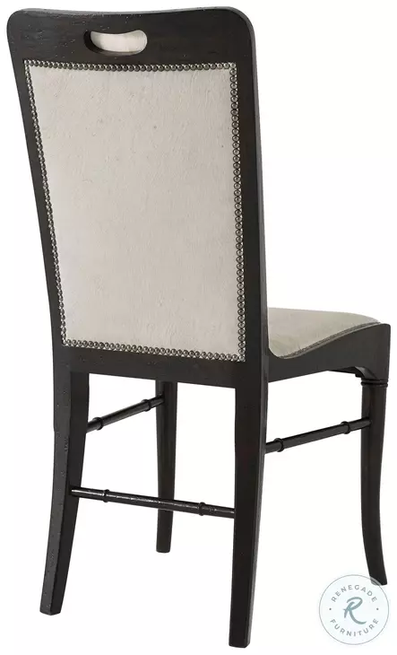 Thane Dark Upholstered Dining Chair Set of 2