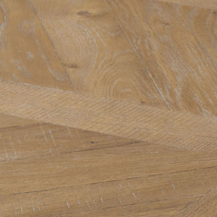 Landmark Weathered Oak 54" Round Dining Table