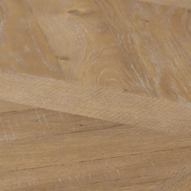 Landmark Weathered Oak 54" Round Dining Table