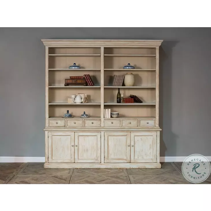 Angelique Beige Bookcase