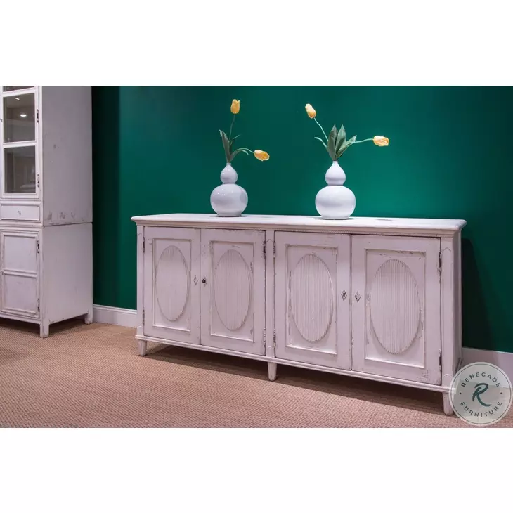 Ribbon White Sideboard