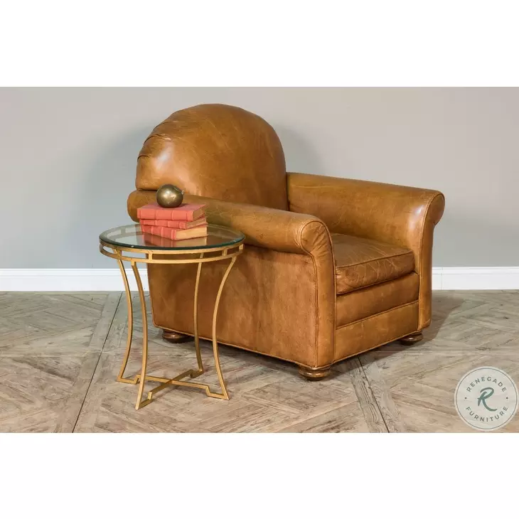 40475 Gold Round Side Table