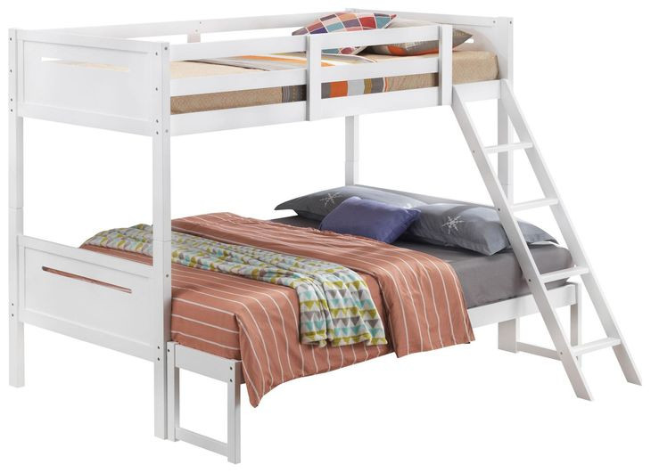 Littleton White Twin Over Full Bunk Bed