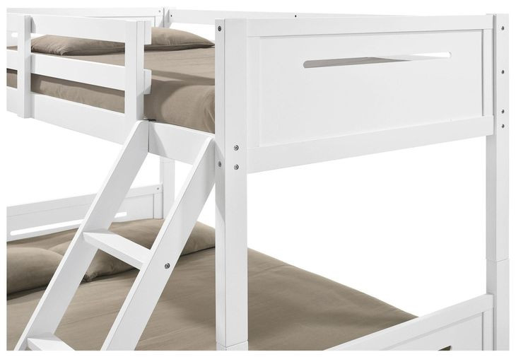 Littleton White Twin Over Full Bunk Bed