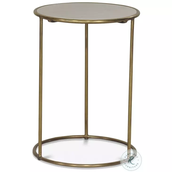 40677 Gold Side Table