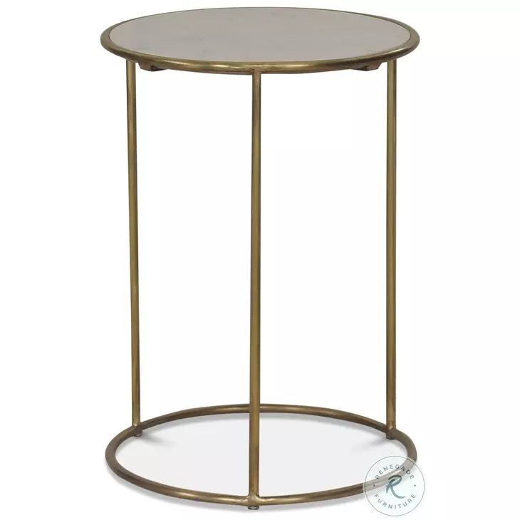 40677 Gold Side Table