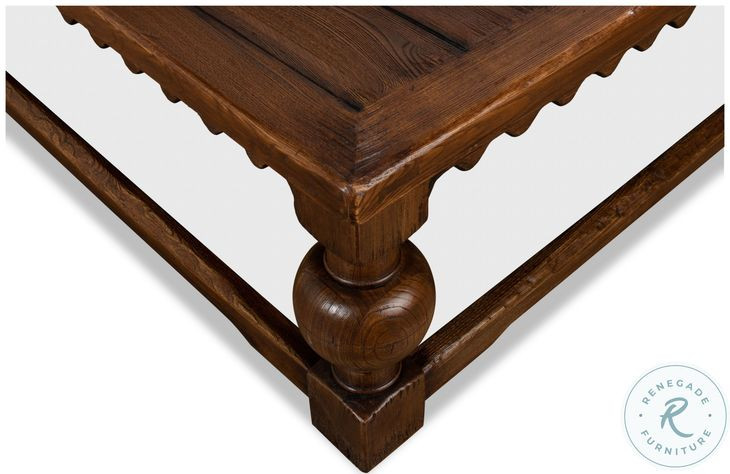Durand Brown Cocktail Table