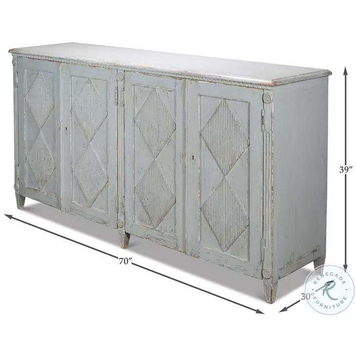 Roanne Blue Sideboard