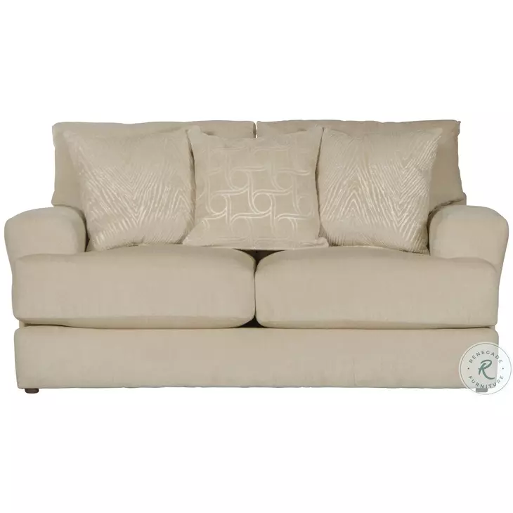 Lamar Cream 72" Loveseat