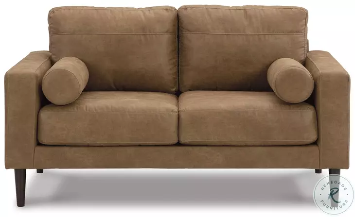 Telora Caramel Loveseat