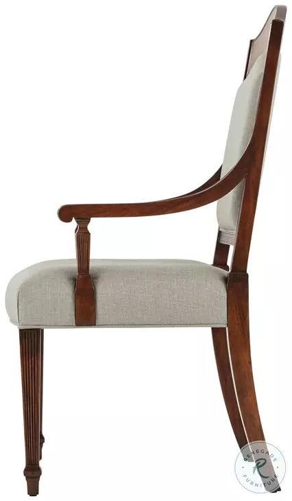 Sheraton's Draper Performance Fabric Arm Chair Set of 2