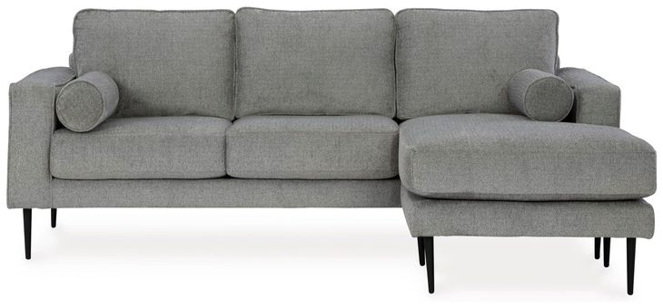 Hazela Charcoal Sofa with Chaise