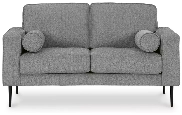 Hazela Charcoal 60" Loveseat