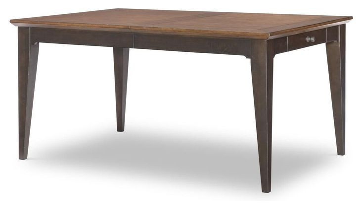 Fenmore Mocha and Distressed Cherry 82" Extendable Rectangular Dining Table