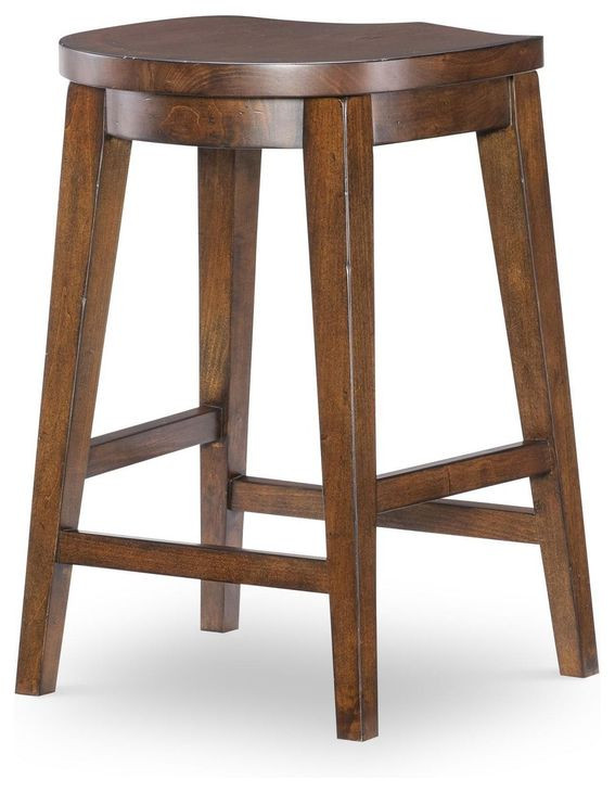 Fenmore Mocha and Distressed Cherry Counter Height Stool
