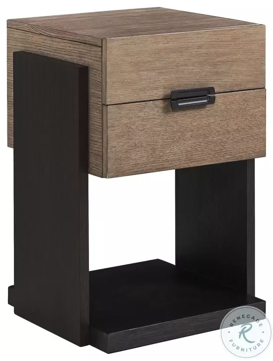 Zanzibar Senegal And Deep Espresso Chatham Night Table