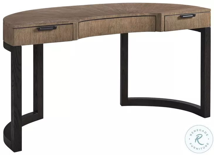 Zanzibar Senegal And Deep Espresso Henley Writing Desk