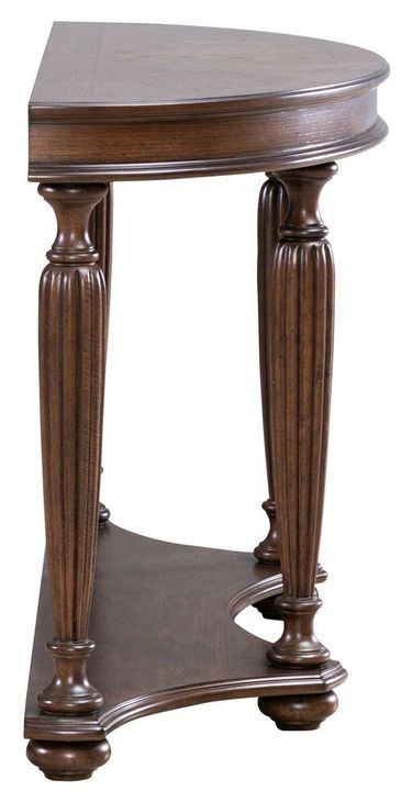 Allington Satin Sienna Oval Occasional Table Set