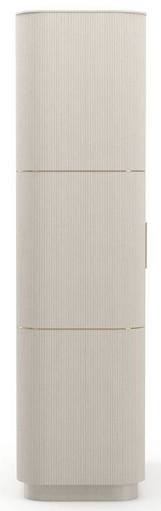 Love Matte Pearl 2 Door Bar Cabinet with LED