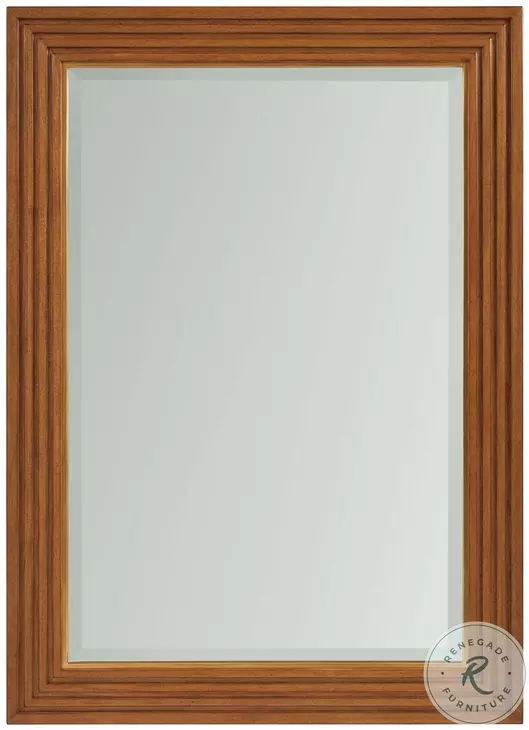 La Costa Sierra Tan Cassia Rectangular Mirror