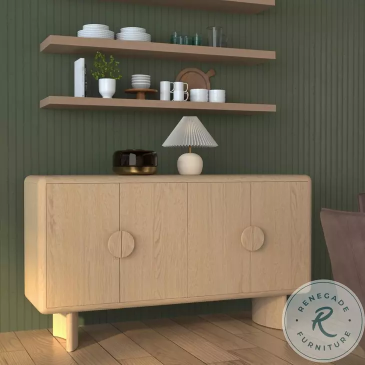 Gabrielle Light Oak Sideboard
