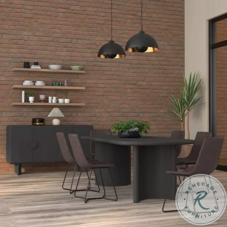 Gabrielle Black Dining Table