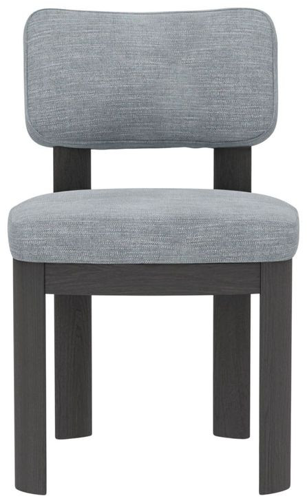 Gabrielle Black Upholstered Side Chair Set of 2