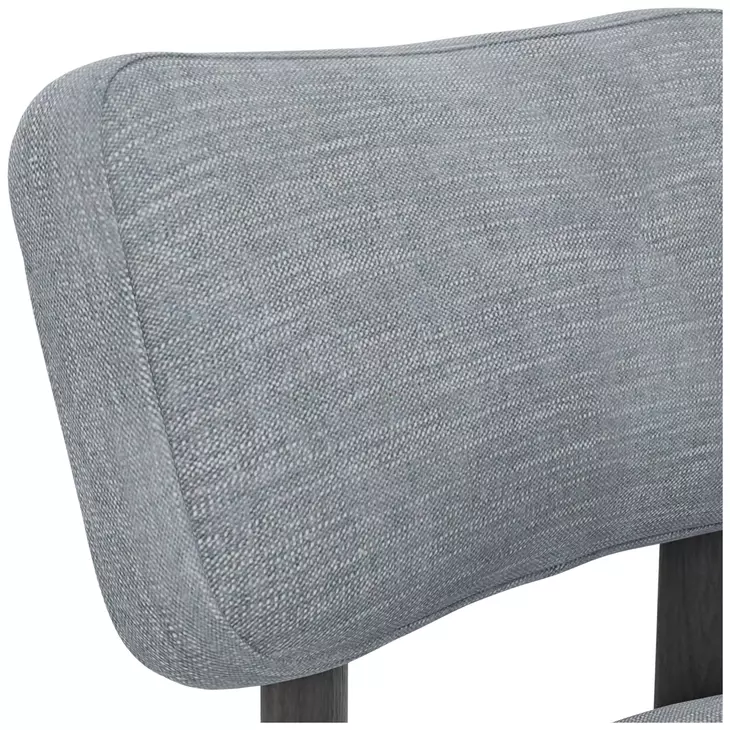 Gabrielle Black Upholstered Side Chair Set of 2