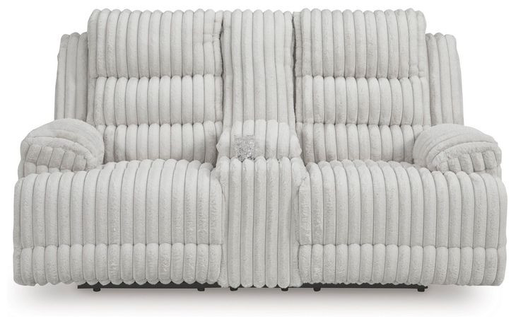 Higgesbee Alloy 81" Power Reclining Loveseat with USB Charging