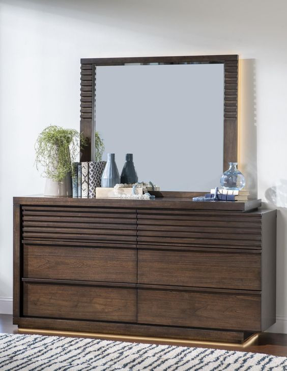 Architect Onyx Rectangular Dresser Mirror
