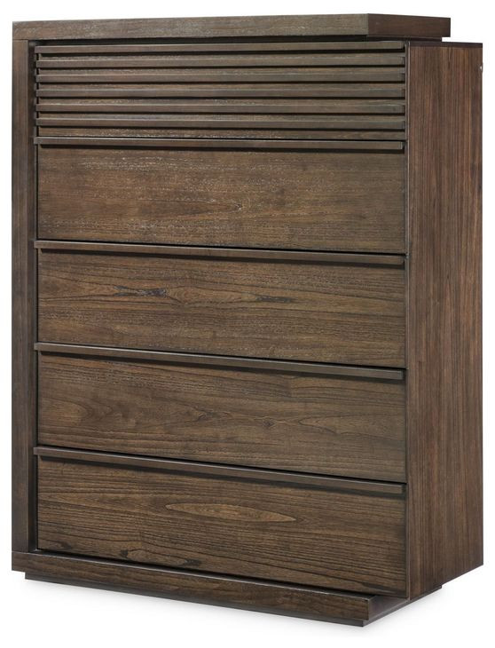 Architect Onyx Bookcase Bedroom Set with LED