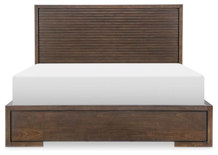 Architect Onyx Panel Bedroom Set with LED