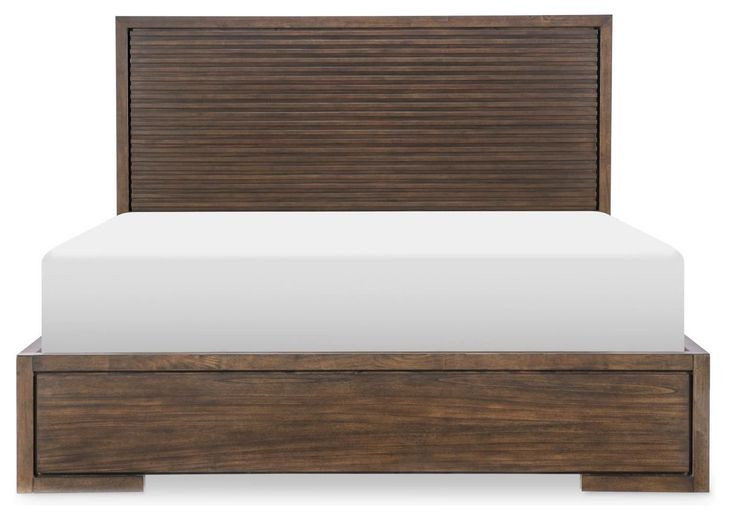 Architect Onyx Storage Panel Bedroom Set with LED