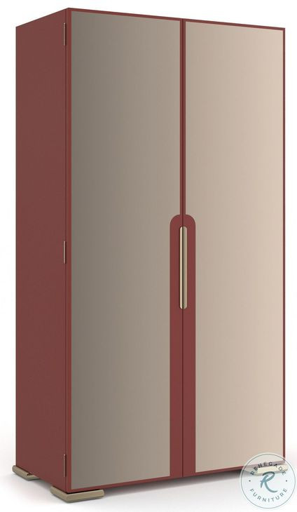 Clio Dark Taupe Upholstered Bedroom Set