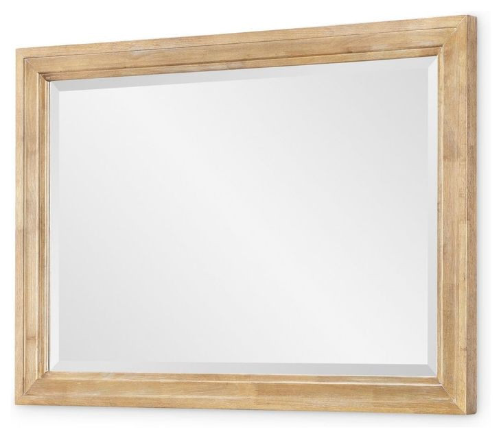 Torrance Aged Driftwood Rectangular Dresser Mirror